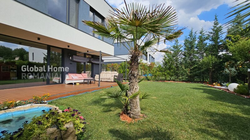 Tunari - Amber Gardens, Modern Smart Villa 153 Sqm | 4 Rooms + 2 Parking,