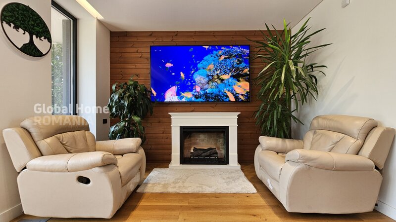 Tunari - Amber Gardens, Modern Smart Villa 153 Sqm | 4 Rooms + 2 Parking,