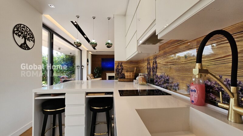 Tunari - Amber Gardens, Modern Smart Villa 153 Sqm | 4 Rooms + 2 Parking,