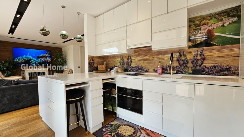 Tunari - Amber Gardens, Modern Smart Villa 153 Sqm | 4 Rooms + 2 Parking,