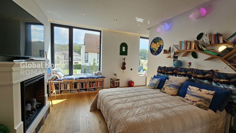 Tunari - Amber Gardens, Modern Smart Villa 153 Sqm | 4 Rooms + 2 Parking,