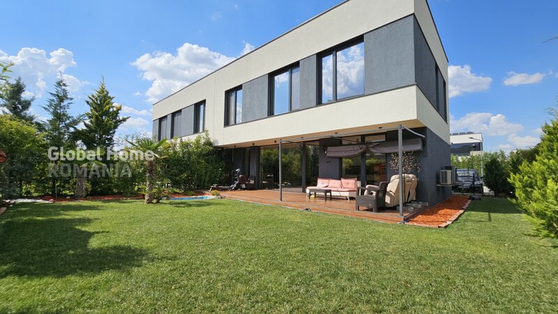 Tunari, Amber Gardens, modern smart villa 153 sqm, 4 rooms + 2 parking.